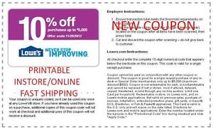 coupon registration lowes