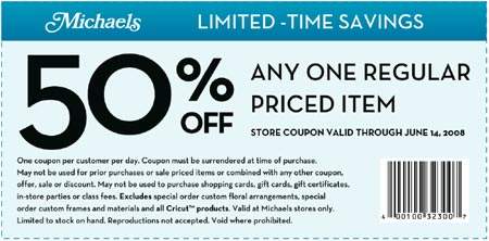 michaels coupon printable 25