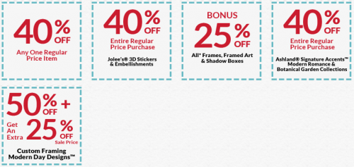 coupon code for michaels arts and crafts