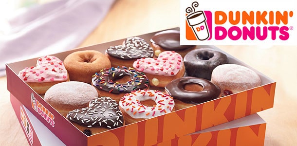 dunkin donuts coupons free dozen