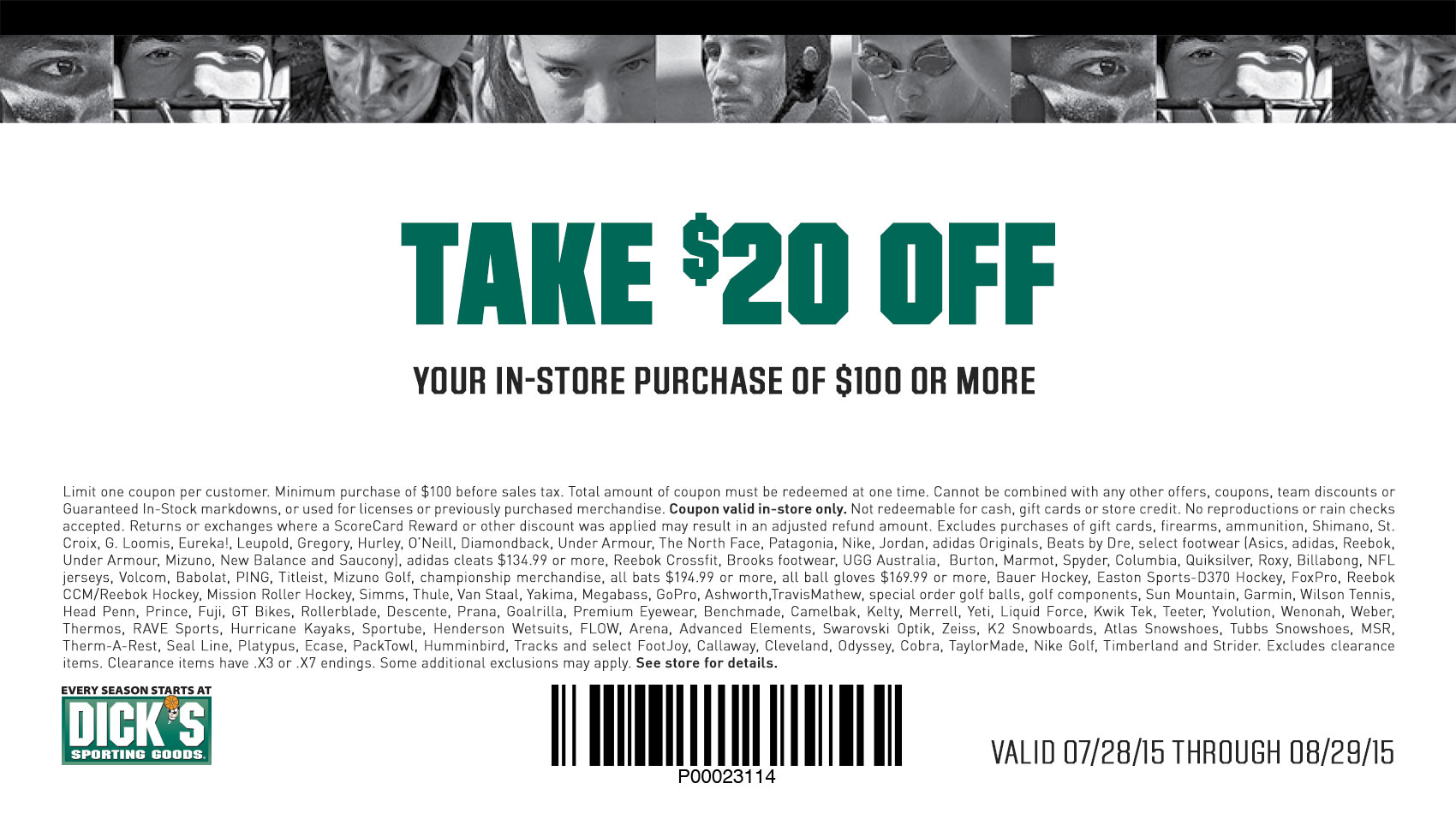 columbia coupon code in store