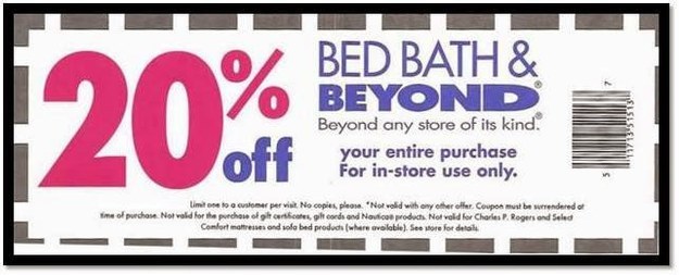 bed bath and beyond mobile coupon