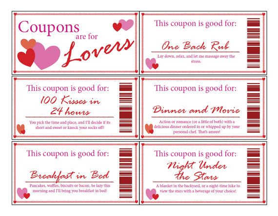 valentines coupons ideas for her